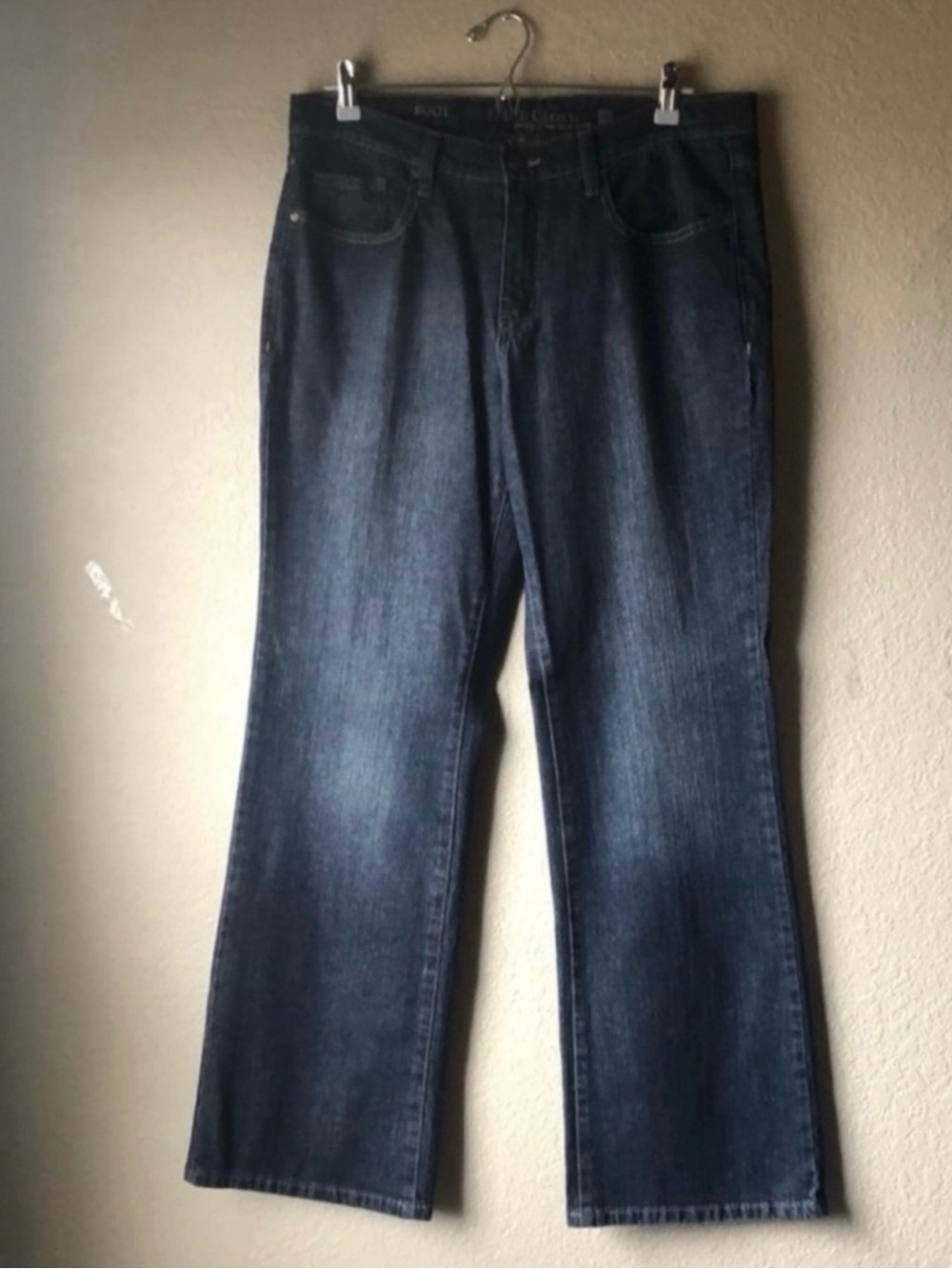 Faded Glory Jeans Women’s Y2K Bootcut Casual Classic Denim Blue Jeans Size 16